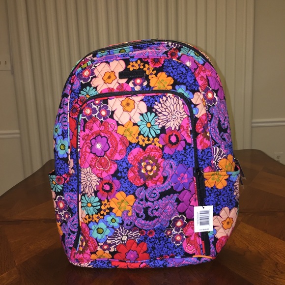 Vera Bradley Bags Nwt Vera Bradley Laptop Backpack Floral